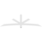 Ekena Millwork Alberta Architectural Grade PVC Gable Bracket, 96"W x 28"H x 2"D x 4"F, 7/12 Pitch GBP096X28X0204ALB00 - alternate 2